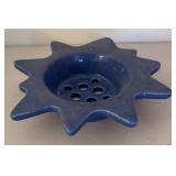 UL - Vintage Floral Frog Trio - Ceramic Flower Holders