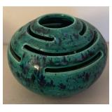 UL - Vintage Floral Frog Trio - Ceramic Flower Holders