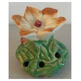UL - Vintage Floral Frog Ceramic Set - Assorted Glazes
