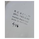 UL - Portuguese Hand-Painted Blue & White Basket