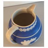 UL - Spode Copeland Blue Jasperware Pitcher