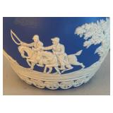 UL - Spode Copeland Blue Jasperware Pitcher