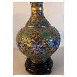 UL - Two Vintage Cloisonné Vases