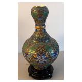 UL - Two Vintage Cloisonné Vases