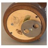 UL - Vintage ANRI Music Box - Gazebo Scene with Girl Figure