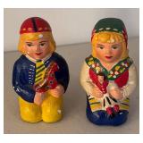 UL - Vintage Ethnic Dolls with Salt & Pepper Shakers