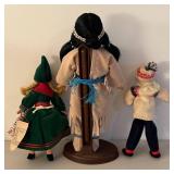 UL - Vintage Ethnic Dolls with Salt & Pepper Shakers