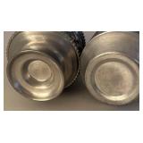 UL - Two Lovely Pewter Vases