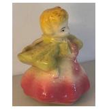 UL - Vintage Hull Pottery Flower Girl Planter