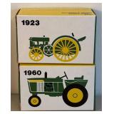 UL - John Deere Miniature Toy Tractors - 8-Box Vintage Set (Years 1914-1973)