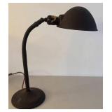 UL - Vintage Adjustable Desk Lamp - Metal Gooseneck