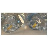 UL - Two Crystal Snail Figurines