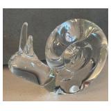 UL - Two Crystal Snail Figurines