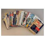 UL - Vintage Travel Maps Collection - Assorted US State & City Maps