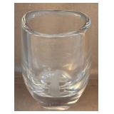 UL - Two Etched Crystal Vases