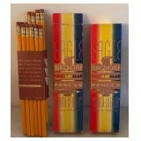 UL - Vintage Office Supplies - Allen-Bradley AB, Eagle Pencils, Bostitch Staples, Drafting Tools, Clocks