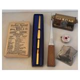 UL - Vintage Office Supplies - Allen-Bradley AB, Eagle Pencils, Bostitch Staples, Drafting Tools, Clocks