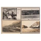 UL - Nine Vintage Real Photograph Postcards