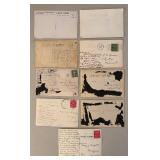 UL - Nine Vintage Real Photograph Postcards