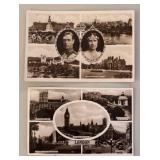 UL - London & Edinburgh Vintage Postcards