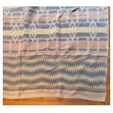 UL - Vintage Blanket - Pastel Geometric Pattern