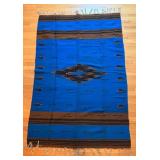 UL -Cobalt Blue & Brown Southwest Style Tapestry