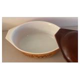 UL - Pyrex Vintage Casserole Set - Old Orchard & Early American Patterns
