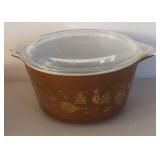 UL - Pyrex Vintage Casserole Set - Old Orchard & Early American Patterns