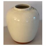 UL - Peacock & Bamboo Porcelain Vase - Asian Decor