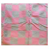 UL - Blanket - Vintage Pink & Gray Checkered