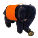 UL -2007 Steiff Club Member Exclusive Gift Miniature Mohair Blue Elephant Hanging Ornament