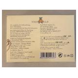 UL -2007 Steiff Club Member Exclusive Gift Miniature Mohair Blue Elephant Hanging Ornament