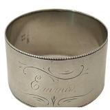 BR1 - Napkin Rings - Antique Sterling Silver (Lot of 3)