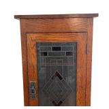 uL - Mission Style Cabinet with Glass Door
