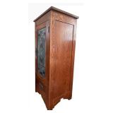 uL - Mission Style Cabinet with Glass Door