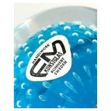 BR1 - Blue Bird Konstglas Sweden Handwork Glass Paperweight (Lot of 3)