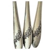 BR1 - Royal Plate Vintage Silver Plate Flatware Set - Assorted Spoons & Forks
