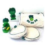 BR1 - Green Giant Little Sprout Collectible Set includes Little Sprout Solid State Transistor Radio