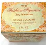 BR1 - Avon Gift Set: Miss Fluffy Puff, Young Hearts Cologne, Island Lime Aftershave, Gingerbread Candle (Lot of 6)