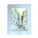 uL - Santarem Portugal Hill Towns - Art Print 10x13 Unframed