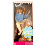uL - Barbie Horse Riding Doll - Fully Poseable Body with Horse