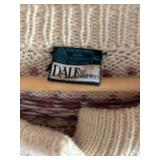 BR1 - Dale of Norway Vintage Wool Cardigan - Size 42 - Nordic Fair Isle Knit