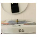 uL - J.S.N.Y. Train Clocks - 10-Inch Dial (Lot of 2)