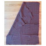 uL - Plaid Check Fabric Panel 41 x 51 in - Craft/Quilt Textile