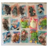 uL - Ty Beanie Babies Smoochy the Frog - McDonald