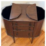 uL - Sewing Cabinet with Side Wings- Includes Sewing Supplies