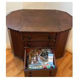 uL - Sewing Cabinet with Side Wings- Includes Sewing Supplies