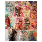 uL - Happy Meal Plush Toys - Assorted Mini Figures in Clear Bags