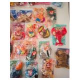 uL - Happy Meal Plush Toys - Assorted Mini Figures in Clear Bags