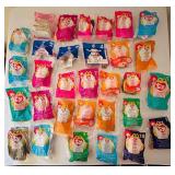 uL - Happy Meal Plush Toys - Assorted Mini Figures in Clear Bags